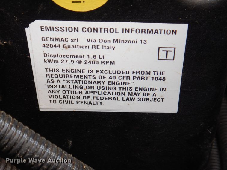 image for item JY9795 Genmac HSG19  generator