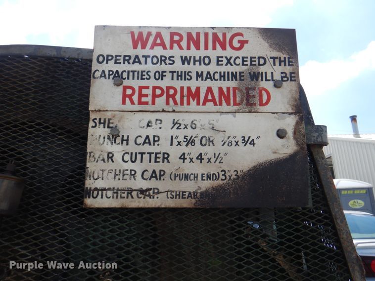 image for item JY9799 1946 Buffalo 15991  iron worker