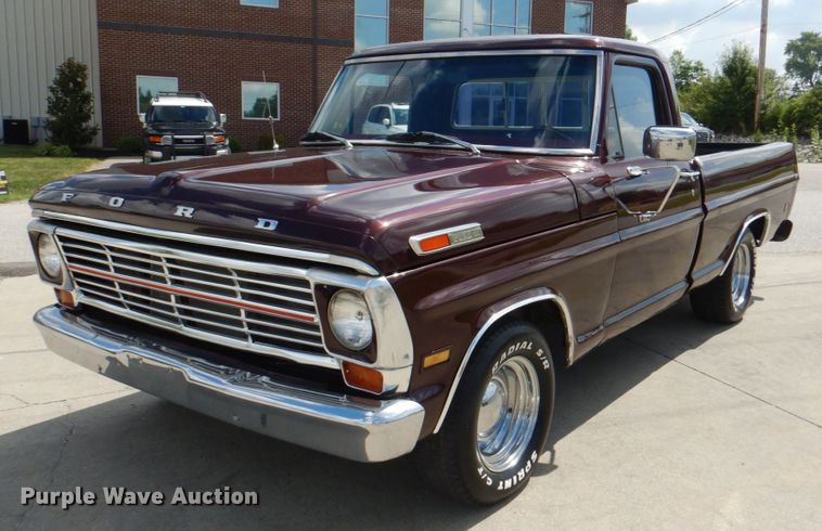 image for item JY9801 1969 Ford F10  pickup truck