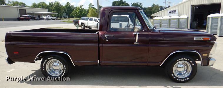 image for item JY9801 1969 Ford F10  pickup truck