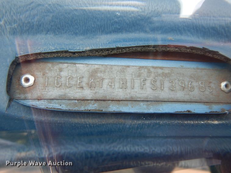 image for item KU9492 1985 Chevrolet Silverado K10  pickup truck