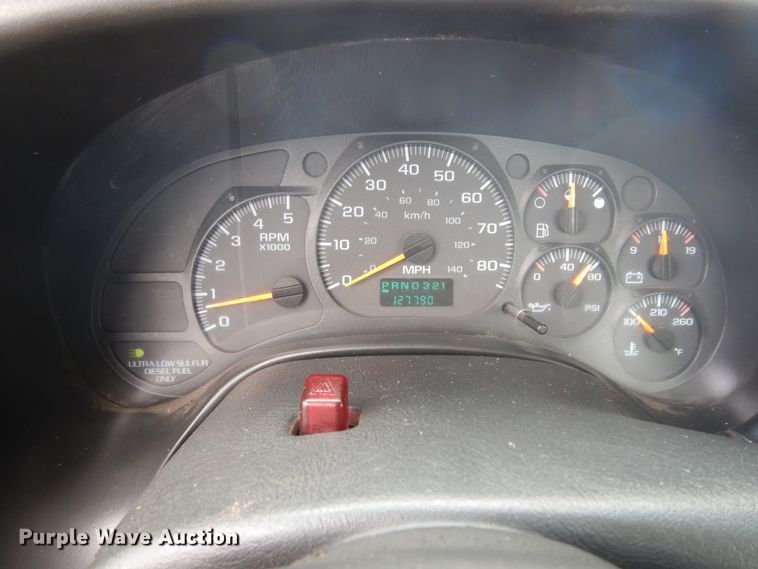 image for item KU9519 2007 GMC C4500  truck cab and chassis