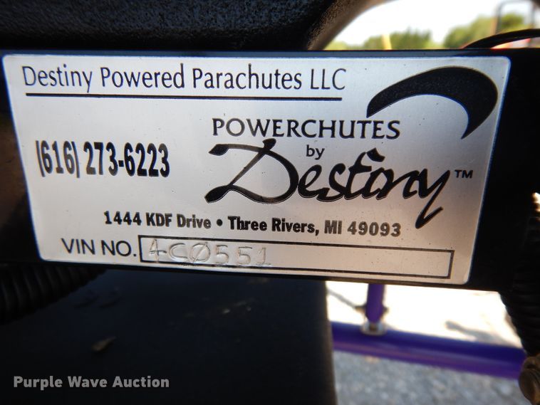 image for item KU9522 Destiny  power parachute