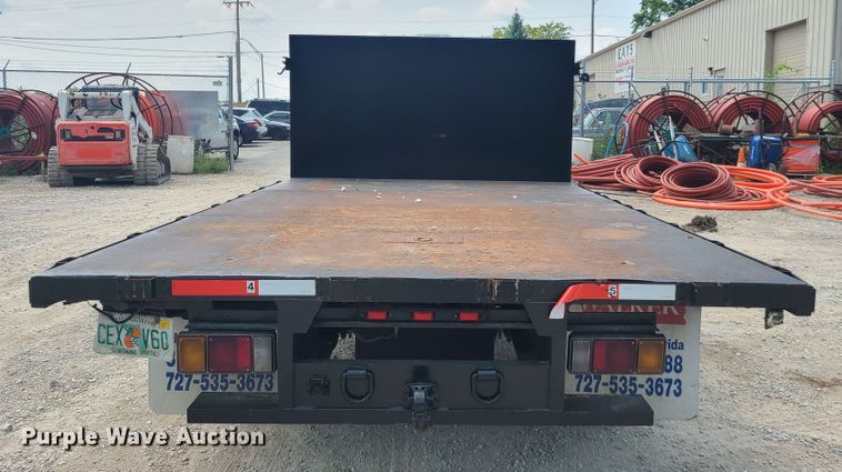 image for item L1341 2007 Isuzu NQR  flatbed truck