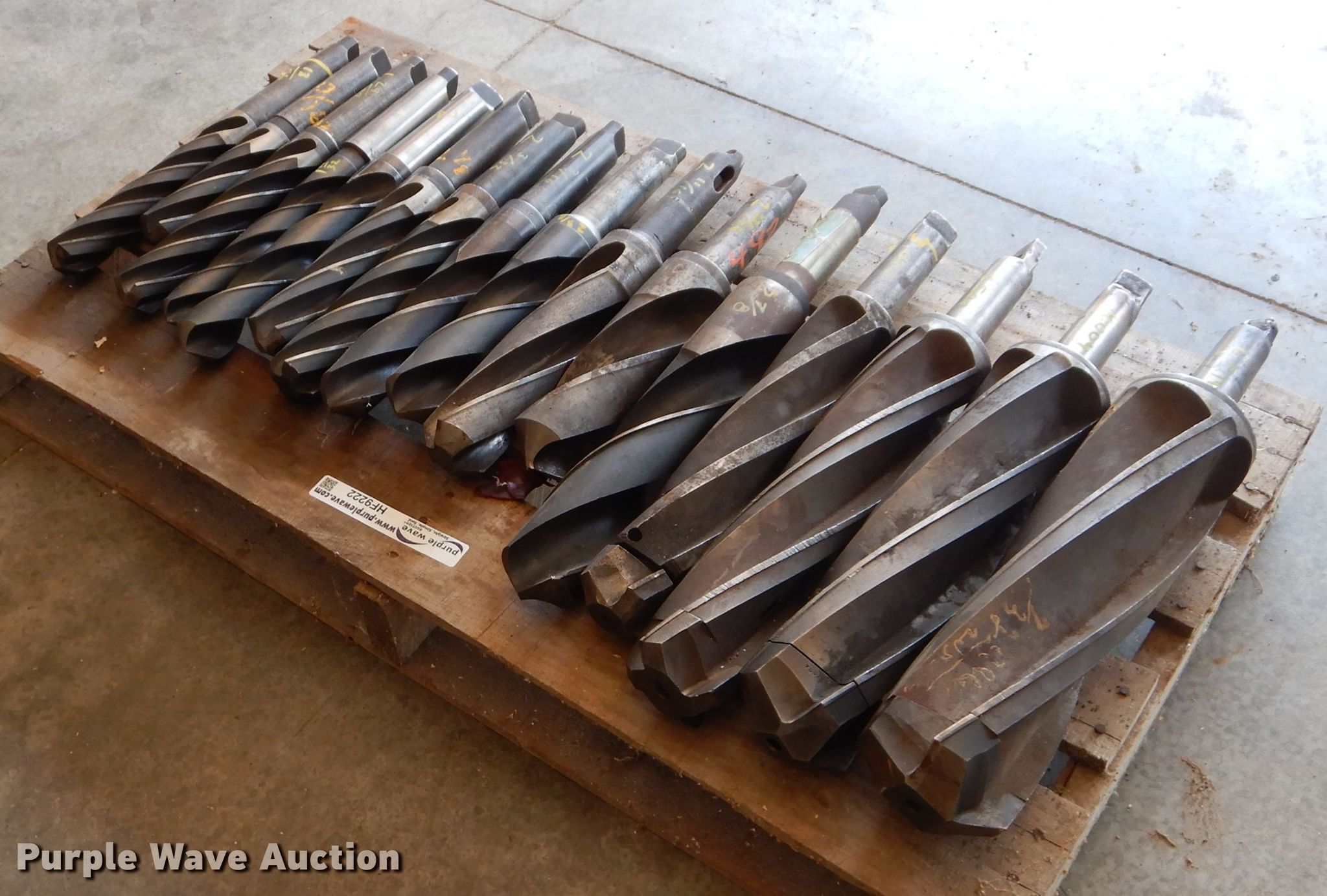 16) Morse #5 taper drill bits in Baldwin City, KS | Item HF9222 sold |  Purple Wave