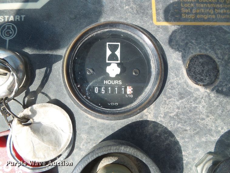 image for item DI5672 1990 John Deere 624E  wheel loader