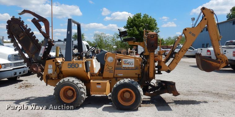 image for item DI6606 1997 Case 560  trencher