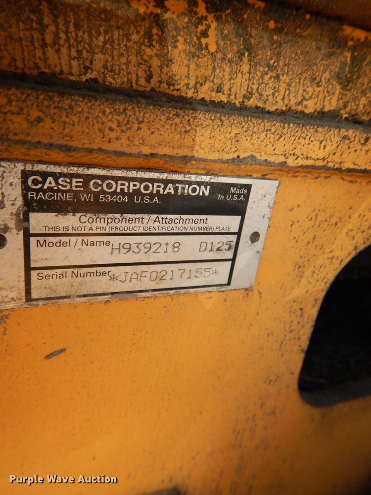 image for item DI6606 1997 Case 560  trencher