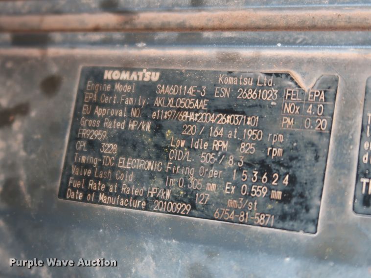 image for item DJ1933 2011 Komatsu D65EX-16  dozer