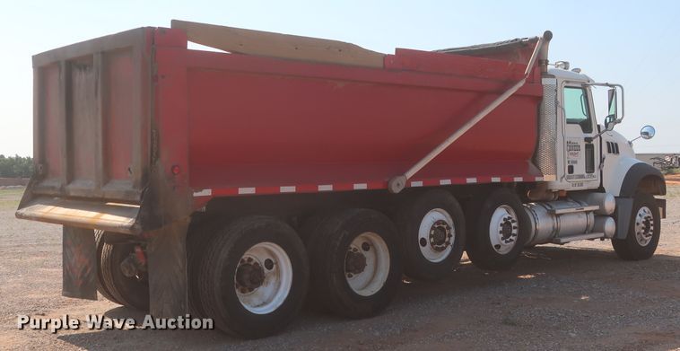 image for item DJ1940 2009 Mack GU713  dump truck