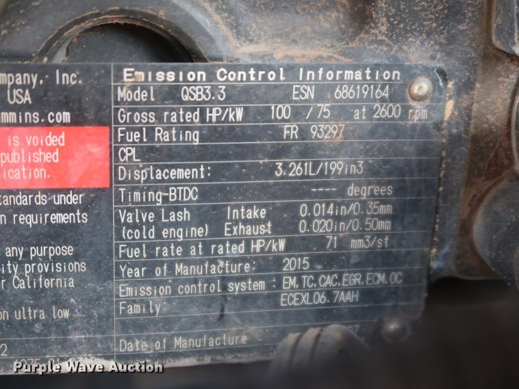 image for item DJ1944 2015 SkyTrak 8042  telehandler