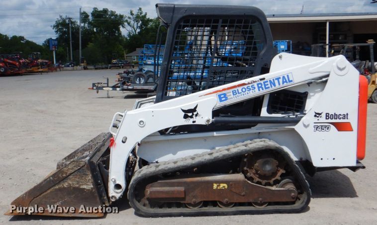 image for item DK5672 2015 Bobcat T450  tracked skid steer loader