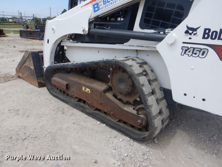 image for item DK5672 2015 Bobcat T450  tracked skid steer loader