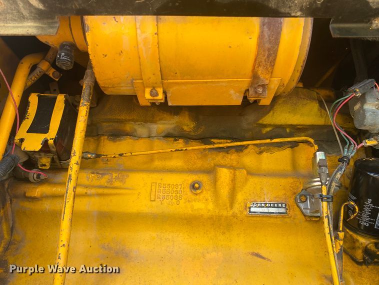 image for item DK8014 1978 John Deere 570A  rigid frame motor grader