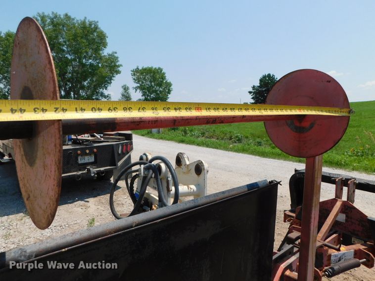 image for item DK8608 Silt fence plow