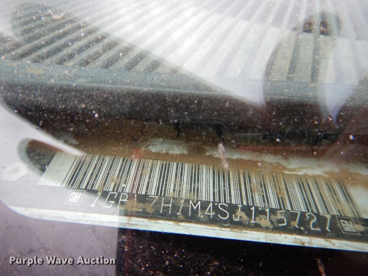 image for item DL0410 1995 Chevrolet Kodiak  winch truck