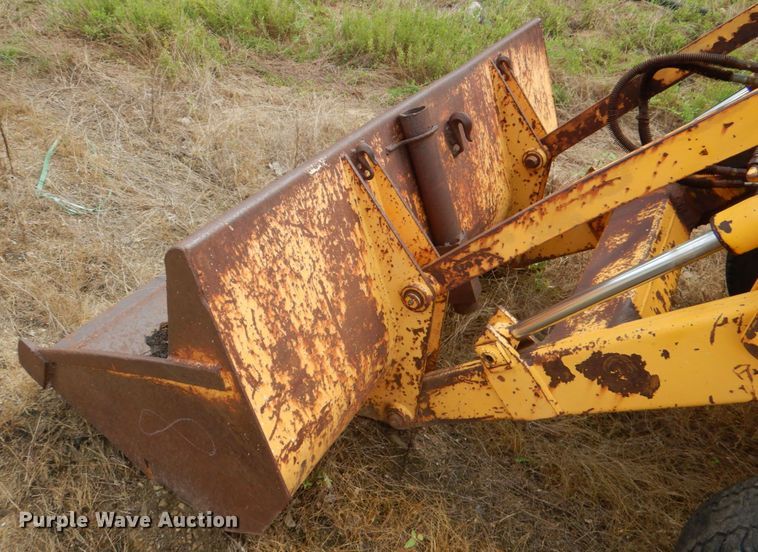 image for item DL0500 1972 Case 580B  backhoe