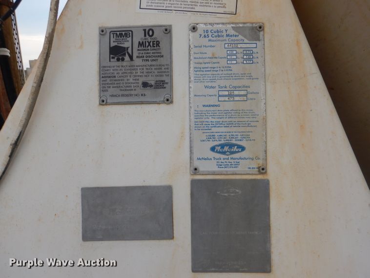 image for item DL3339 1997 Mack DM690S  ready mix truck