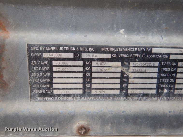 image for item DL3339 1997 Mack DM690S  ready mix truck