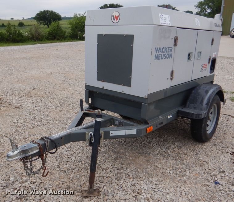 image for item DL3342 Wacker Neuson G25  generator