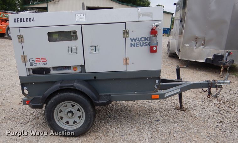 image for item DL3342 Wacker Neuson G25  generator
