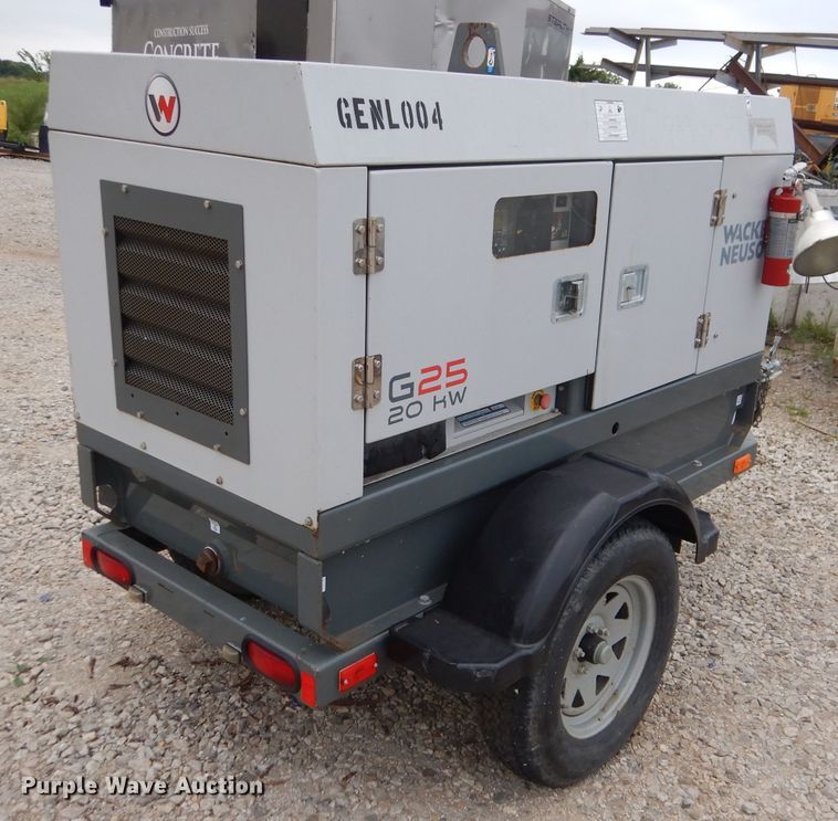 image for item DL3342 Wacker Neuson G25  generator
