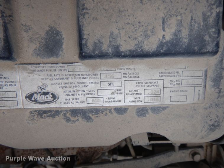 image for item DL3346 2001 Mack RD690S  ready mix truck