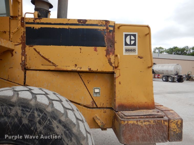 image for item DL3347 1984 Caterpillar 966D  wheel loader