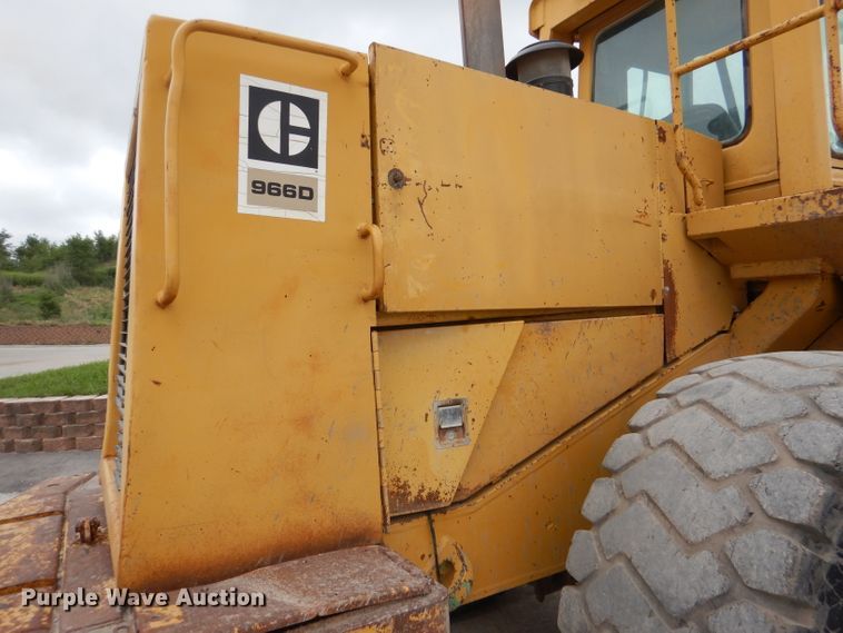 image for item DL3347 1984 Caterpillar 966D  wheel loader