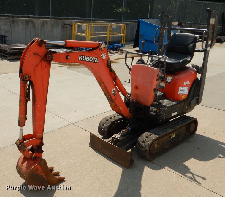 image for item DL3359 2013 Kubota K008-3  mini excavator