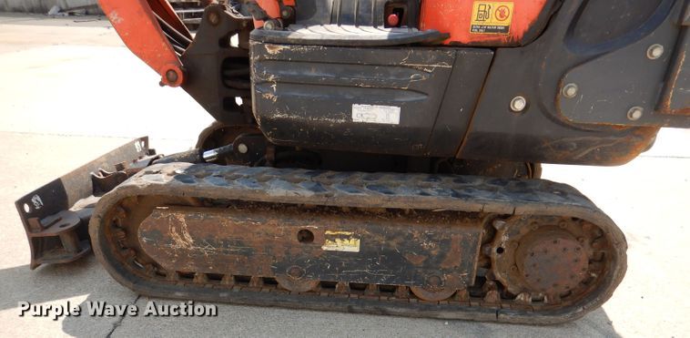 image for item DL3359 2013 Kubota K008-3  mini excavator