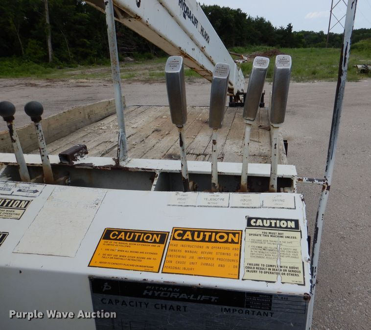 image for item DL3361 1985 GMC C7000  crane truck