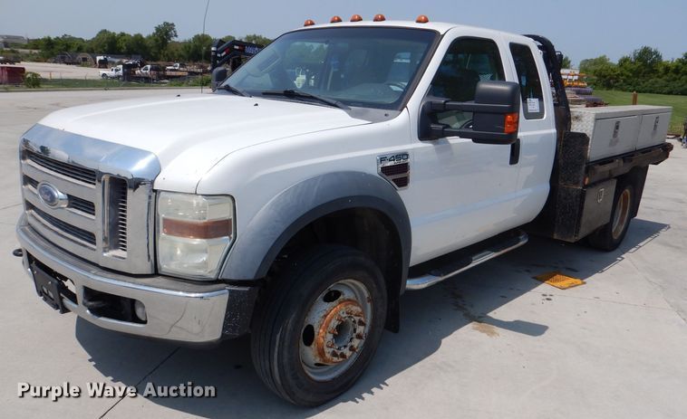 image for item DL3379 2008 Ford F450 Super Duty  flatbed truck