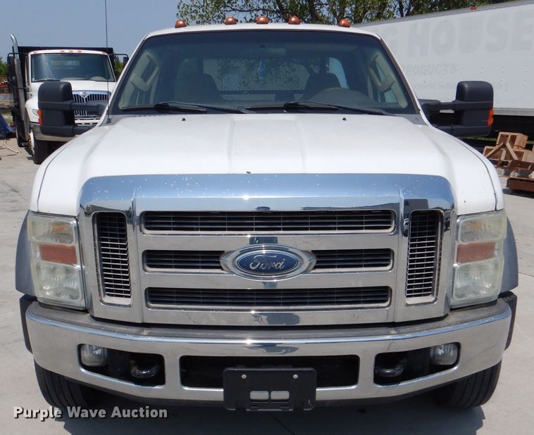 image for item DL3379 2008 Ford F450 Super Duty  flatbed truck
