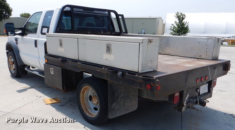 image for item DL3379 2008 Ford F450 Super Duty  flatbed truck