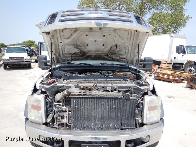 image for item DL3379 2008 Ford F450 Super Duty  flatbed truck