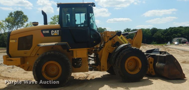 image for item DL4992 2014 Caterpillar 924K  wheel loader