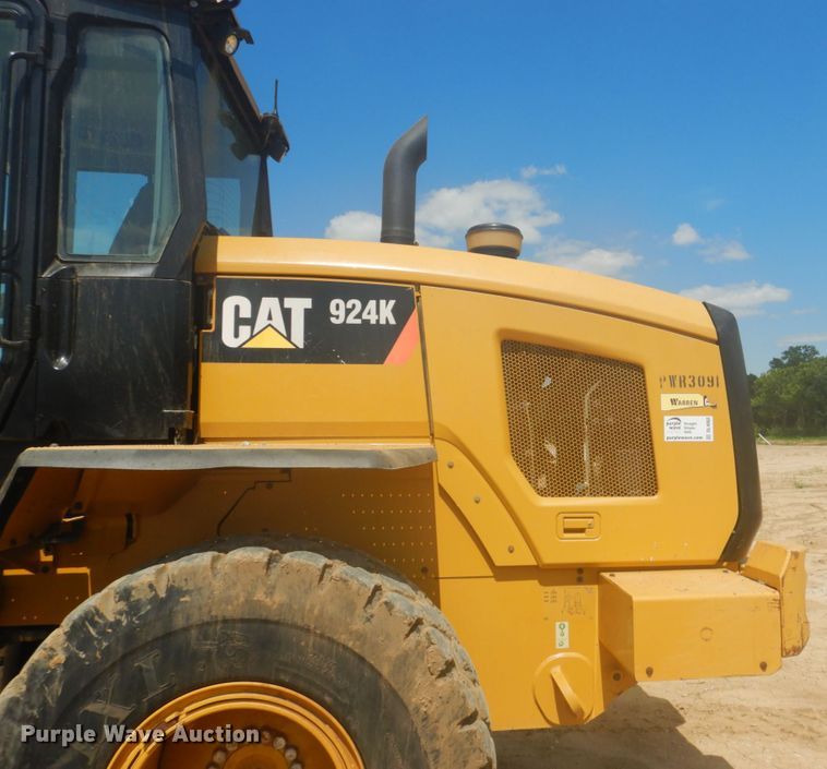 image for item DL4992 2014 Caterpillar 924K  wheel loader