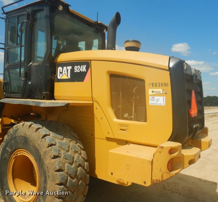 image for item DL4992 2014 Caterpillar 924K  wheel loader