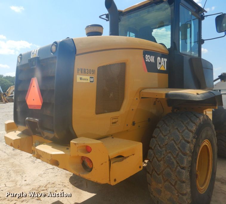 image for item DL4992 2014 Caterpillar 924K  wheel loader