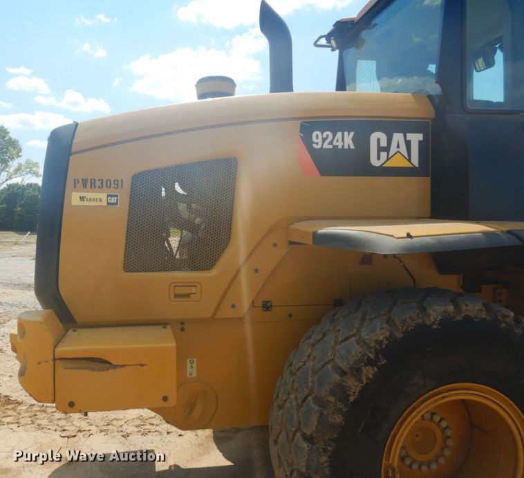 image for item DL4992 2014 Caterpillar 924K  wheel loader