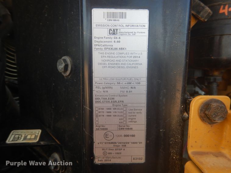 image for item DL4992 2014 Caterpillar 924K  wheel loader