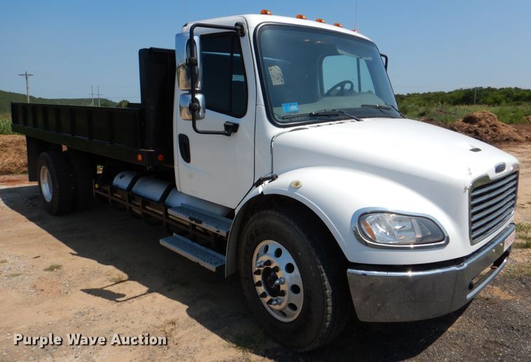 image for item DM3870 2015 Freightliner S2G  dump flatbed truck