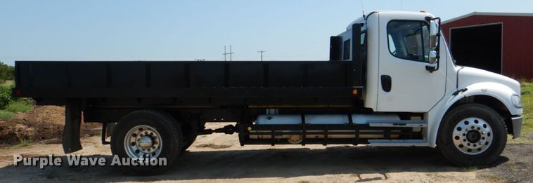 image for item DM3870 2015 Freightliner S2G  dump flatbed truck