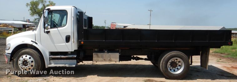 image for item DM3870 2015 Freightliner S2G  dump flatbed truck