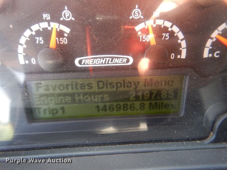 image for item DM3870 2015 Freightliner S2G  dump flatbed truck