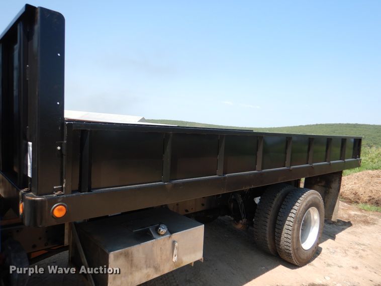 image for item DM3870 2015 Freightliner S2G  dump flatbed truck