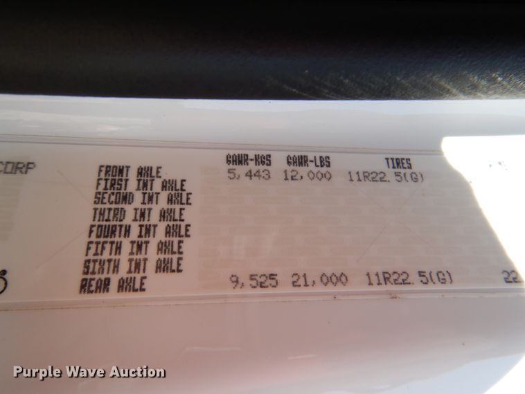 image for item DM3870 2015 Freightliner S2G  dump flatbed truck