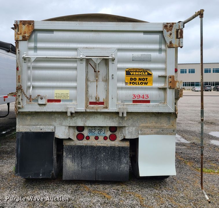 image for item DM8738 2006 Travis  end dump trailer