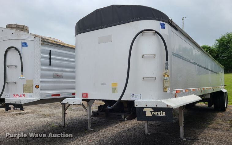image for item DM8739 2008 Travis  end dump trailer